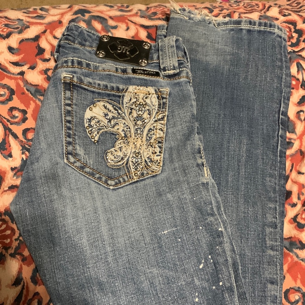 Miss me jeans, don’t wear them anymore. Been through a lot with me.